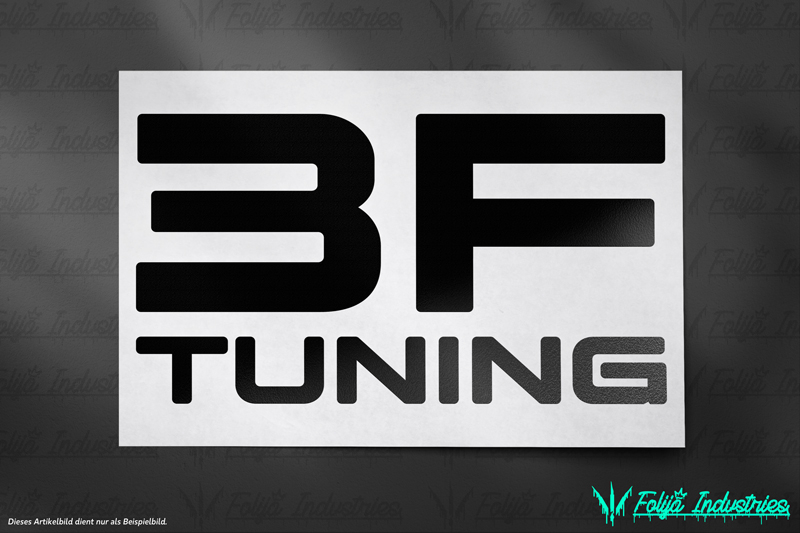3F Tuning Sticker