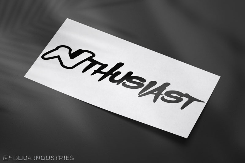 NTHUSIAST v2 Sticker