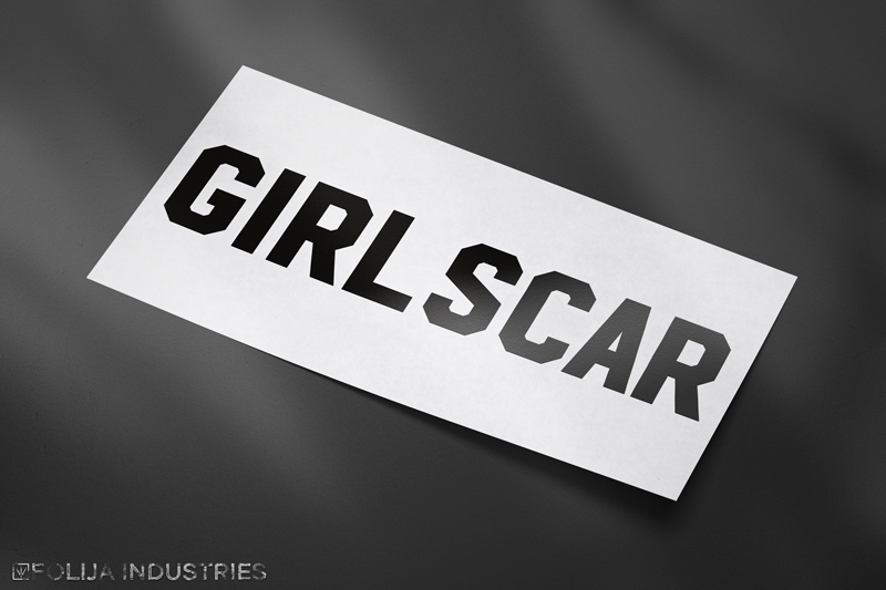GIRLSCAR Sticker