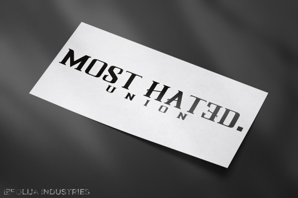 MOST HATED. UNION