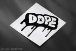 DOPE Sticker