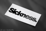 Sickness. Sticker